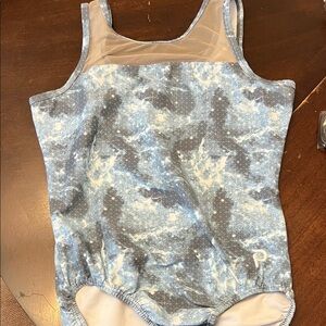AM Plum practice wear Leo Blue and Gray mesh